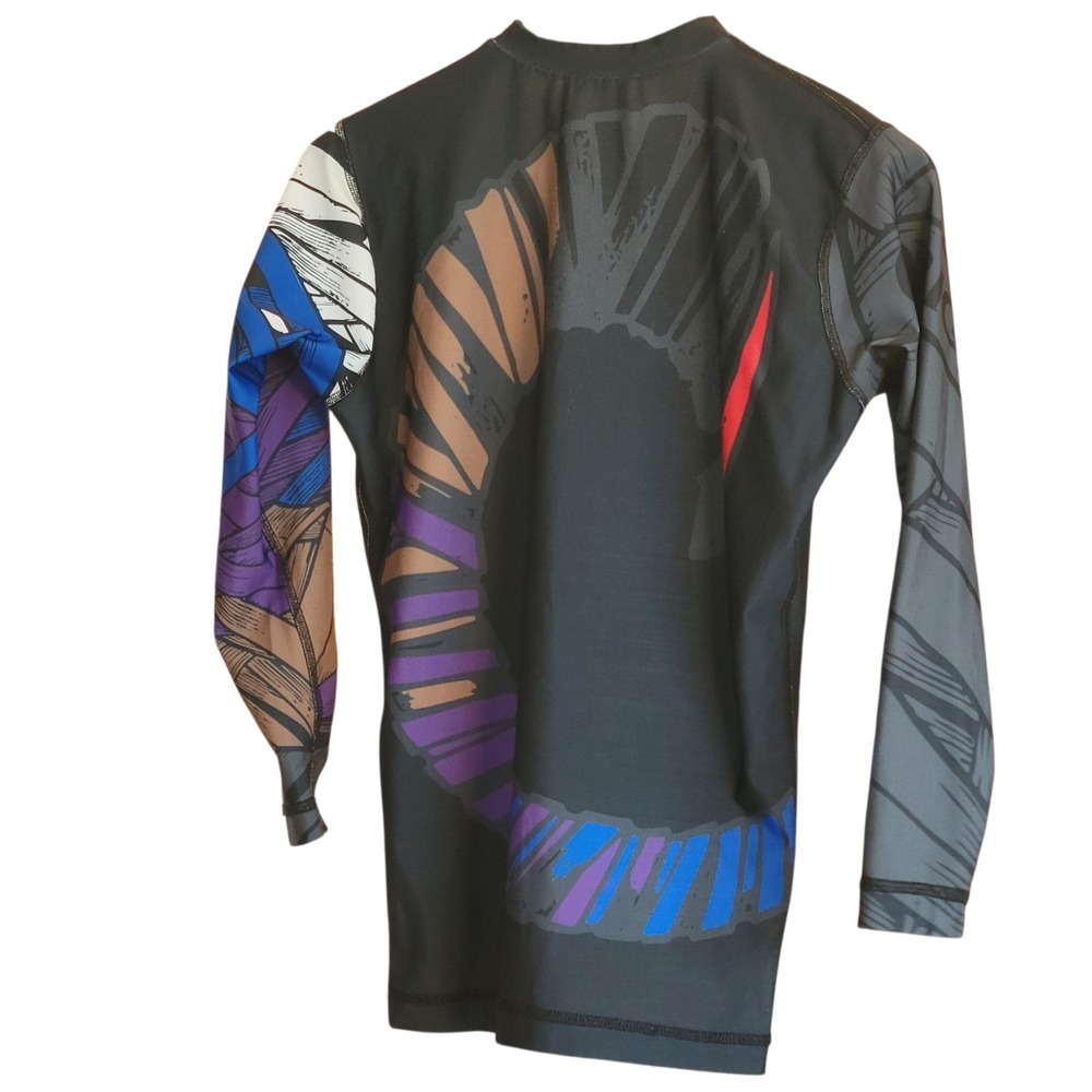 Origin Maine Rash Guard Shirt Mens Medium Jiu Jitsu MMA Long Sleeve USA